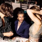 Maggie Gyllenhaal Instagram - Good night……….@jakegyllenhaal #dakotajohnson @lacma #maisonrabihkayrouz
