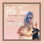 Maggie Lawson Instagram - ✨OUT NOW!✨ This week’s episode of Me Time is our first installment of Pet Time. I feel like the bonds we form with our pets are some of the most special, uplifting, and significant relationships in our lives. While I share some of my favorite memories with my beloved Peanut, I would love all of you to share your favorite memories with me. Drop a comment below about your pet and one of your most cherished memories with them❤️