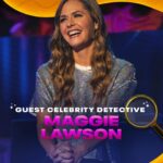 Maggie Lawson Instagram - This was so much fun ✨ Thank you for having me! 🎤🎶🔍 #Repost @seeyourvoicefox ・・・ We’re so psyched to have @magslawslawson as our Guest Celebrity Detective this week! 🔎 Get ready to put those detective skills to the test Wednesday on @foxtv!