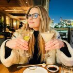 Maggie Lawson Instagram – When you can’t choose between martinis — get both ✨🍸