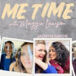 Maggie Lawson Instagram - This week we are talking all things cooking, writing, and chocolate cake with one of my absolute dearest friends and New York Times Best selling author, @jazmynsimon! Tap the link in bio to listen #metimewithmaggie #podcast