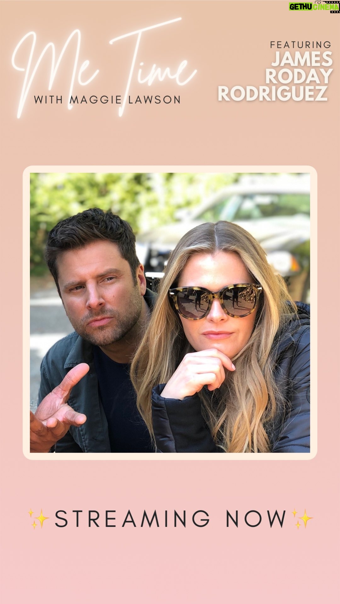 Maggie Lawson - 17.7K Likes - Apparently my mom was very excited about @jamesroday being my guest this week!#metimewithmaggie
Special appearance by @dulehill hand 🖐️