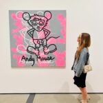Maggie Lawson Instagram - Art visit to see one of my favs ❤️ #keithharing