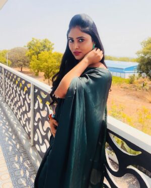 Mahi Maheswari Instagram - Outfit by @samskruthi_couture