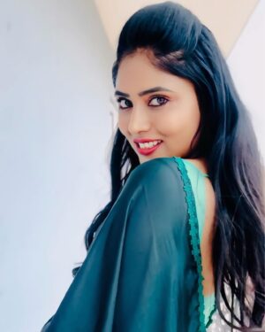 Mahi Maheswari Instagram - Outfit by @samskruthi_couture