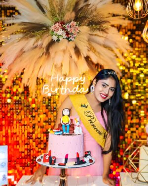 Mahi Maheswari Instagram - Outfit by👗:::@srimedhasbotique
Decoration celebration by:::@bingetown_in
.
My age is not just a number. It's my experience on planet Earth.

#birthday#celebration#gift#princess#cake
#makup #dog #sweetydog #photography #photographyeveryday #ig_shutterbugs #photographer #photographysouls #visualsoflife #photoart #ilovephotography #photographyislife #photographyislifee #ig_great_pics #instaphotography #digitalphotography #photographylovers #photographylover #photographyart #photographie #mobilephotography #weddingphotography #photooftheday #photographerlife #exposure