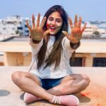 Mahi Maheswari Instagram - Holi is a time to reach out with the colors of joy. It is the time to love and forgive. It is the time expresses the happiness of being loved and to be loved through colors. #style #follow #like #fashion #instagood #photooftheday #picoftheday #smile #girl #followme #instalike #cute #instadaily #me #beautiful #food #art #selfie #fun #friends #look #igers #happy #nature #bestoftheday #model #captionplus