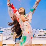 Mahi Maheswari Instagram - Holi is a time to reach out with the colors of joy. It is the time to love and forgive. It is the time expresses the happiness of being loved and to be loved through colors. #style #follow #like #fashion #instagood #photooftheday #picoftheday #smile #girl #followme #instalike #cute #instadaily #me #beautiful #food #art #selfie #fun #friends #look #igers #happy #nature #bestoftheday #model #captionplus