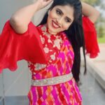 Mahi Maheswari Instagram - Outfit by @label_akruthi ❤️