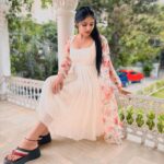 Mahi Maheswari Instagram – Outfit by @uski_designer_studio
