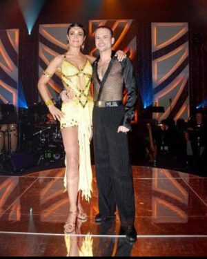 Mahulena Bočanová Instagram - Vzpomínka na tanyny Stardance 1❤️Tančili jsme pak s Jardou ještě 10 let…Kupodivu jsem nic nezapoměla:)Dobrý učitel:) #stardance #friends #dance #tango #dancingwiththestars #stardanceczechrepublic @jan.tomanek.official  @zdenek_chlopcik @tatianadrexler #ct