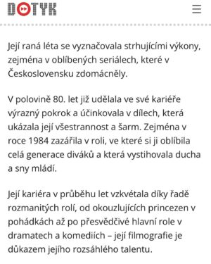 Mahulena Bočanová Instagram - Děkuju❤️Až mi tak krásnej článek vehnal slzičky…