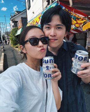 Mai Hagiwara Instagram - 先週末花火大会に行った日❤︎

今まであまり花火大会に
行った事がなくて夏好きな私にとって
とってもワクワクしてたのですが本当に楽しかった🥰

事前にしっかり席を確保して
屋台のごはんとお酒を楽しみながら花火までの時間を過ごして、花火をみて
夏をすごく感じたな〜！(^｡^)

2人でたくさん笑って
花火に大興奮して、いい感じに酔っ払って幸せいっぱいの1日でした🤭
(夏のビールはなんでこんなに美味しいのでしょうか🥹)

暑い日が続きますが
皆様も最高の夏を過ごしてください〜！🙌