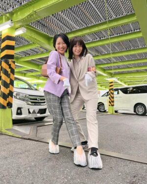 Mai Fukagawa Instagram - 「特捜9」今夜21時からです！
優しくて、いつも大きな包容力で包んでくださる癒しの羽田さんと🧡👼