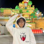 Mai Fukagawa Instagram - ハッピーハロウィン👻 今日はハロウィンらしいことはできてないけど、 先日久しぶりのユニバに行ってきました。 ニンテンドーワールドにも初めて行けたのですが、 本当にすごかった…！ そのままゲームの世界に入りこんだみたいで ワクワクしました☺️楽しかった〜✨ （かぶりもの、どれにするか友達と悩みすぎて夕方まで買えなくて、最終的にテレサパーカーに決定しました。笑）