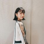 Mai Fukagawa Instagram - 本日の衣装、 腕のラインがレースになっていてすごく可愛かった…✨