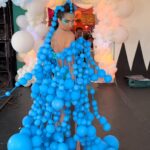 Maiara Walsh Instagram – #Balloonciaga serving 🌶️ Hit the runway with designs by @mollyballoons 🔥