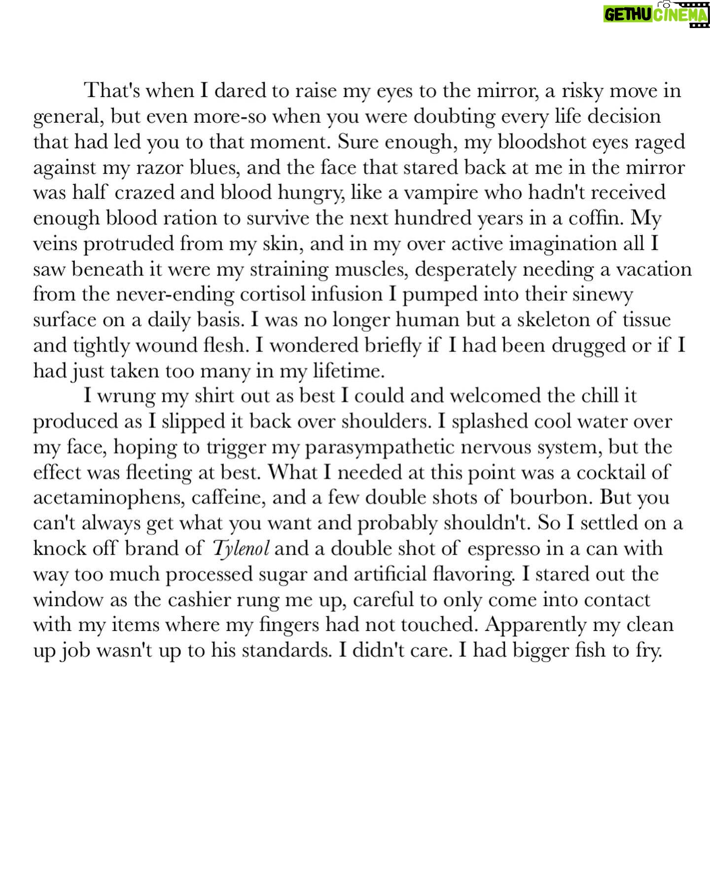 Maiara Walsh Instagram - Moods and excerpts from my novel 🧨⛓️🩸