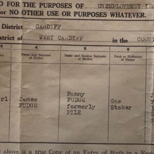 Maisie Adam Instagram - In true form, Nanna’s given us one last laugh…as my Dad’s been sorting her funeral he found her Mum’s birth certificate and therefore discovered the name of HER Nanna. 

Excuse me while I get up off the floor to catch my breath 😂😂😂