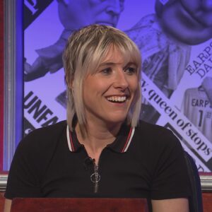 Maisie Adam Instagram - Back on @haveigotnews tonight at 9pm on BBC One. Plenty to talk about as always, and great fun with fellow guest @misterosman and hosted by the brilliant @tvnaga 

Last time I was on, the runner (called Queenie!!) put some chocolate oranges in my dressing room after hearing me declare my undying love for them on @offmenuofficial 
Well at last night’s recording, Queenie - who is now working as a Researcher on the show - came through again. God bless crew like Queenie 🫶

(Yes, for the record I am happy to be paid in @terryschocolateofficial )