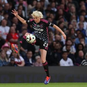 Maisie Adam Instagram - The many faces and emotions of Soccer Aid 2024! 

What an incredible experience yet again, and so proud to have been a small part of it. Over £106million has now been raised for @unicef to help children across the world. Just phenomenal. A truly astonishing achievement, a huge thank you to everyone who donated. 
Not the result we World XI hoped for but I’ve had the time of my life these last few days, training and hanging out with genuine heroes of mine. And all for this incredible cause. @socceraid you are just the best. 

(Cannot believe for one moment that when I got these photos through I thought I would have looked even remotely athletic on that pitch 💀 Spaghetti Legs over and out xoxo)