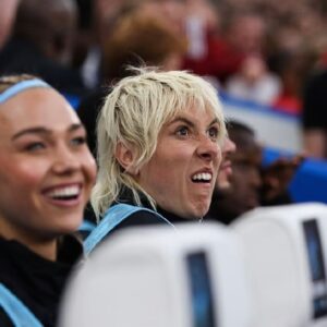 Maisie Adam Instagram - The many faces and emotions of Soccer Aid 2024! 

What an incredible experience yet again, and so proud to have been a small part of it. Over £106million has now been raised for @unicef to help children across the world. Just phenomenal. A truly astonishing achievement, a huge thank you to everyone who donated. 
Not the result we World XI hoped for but I’ve had the time of my life these last few days, training and hanging out with genuine heroes of mine. And all for this incredible cause. @socceraid you are just the best. 

(Cannot believe for one moment that when I got these photos through I thought I would have looked even remotely athletic on that pitch 💀 Spaghetti Legs over and out xoxo)