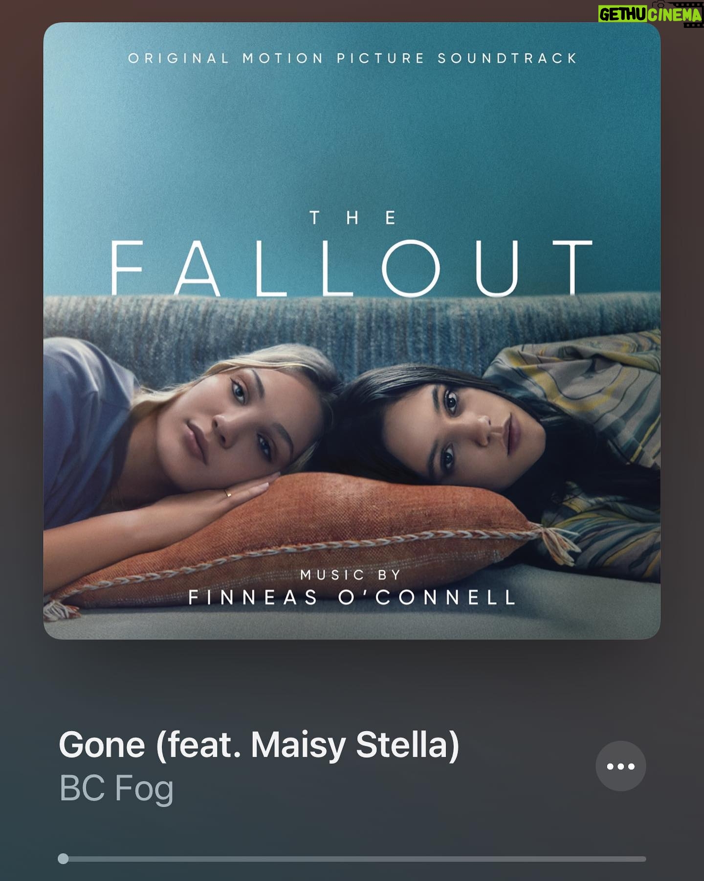 Maisy Stella Instagram - To have music in the fallout has been so special. I hold this movie verrrry dear to me and I’m so grateful and so honored. ❤️ “While you sleep” with @lennonstella and “Gone” by @tylerhilton out now on the fallout soundtrack. Endless thank you’s @megan_park - You inspire me on a whooooole other level.
