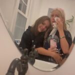 Maisy Stella Instagram – Best friend! 18!!!!!! This is her wiping off the cake I smashed in her face at midnight. FUUUUUUUUK i love you. 🏡❤️