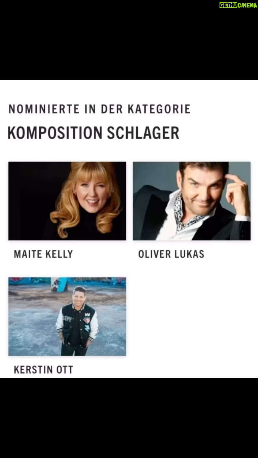 Maite Kelly Instagram - . Ihr Lieben! Ich packe gerade meinen Koffer … und freue mich mit zwei meiner Freunde diese Nominierung zu feiern. Oliver und ich teilen so oft meine Gedanken zu all dem Guten, das wir dem Genre als Autoren geben wollen. Und wenn Kerstin mit mir ihre Songideen teilt, weiß ich, das ist das größte Vertrauen, denn sie weiß, dass ich – als Freundin – niemals Ideen von ihr nutzen würde, ganz im Gegenteil … ich bin ihr größter Fan. Ich erwische mich dabei, wie ich mich einfach freue, mit den zwei Nominierten zu feiern. Wir gönnen uns den Preis gleichermaßen. Das, was wir jetzt erleben, ist schon jetzt unfassbar berührend. #gema #musikautorenpreis #komposition #schlager