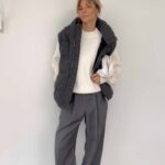 Maja Bohosiewicz Instagram - przedwiośnie - lubię bardzo. Lubie za te mięciutkie sweterki, lubię za te wełniane spodnie, za kamizelki, za „cebulke”. A najbardziej lubię ze to wszystko bawełna, kaszmir, wełna, gęsi puch i wszystko robione w Polsce i wszystko tak łatwo można ze sobą miksować. Im prościej tym lepiej.
