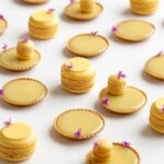 Maja Vase Instagram - Who loves yuzu? 🍋🙋🏼‍♀️ Silky yuzu sesame tarts and macarons from my book #MACARON 💛