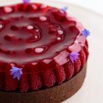 Maja Vase Instagram - Raspberry chocolate tart ❤️💃🏼 Tusind-tusind tak for jeres kæmpe begejstring over, at jeg er gæstedommer i @den_store_bagedyst.dk 🙏🏻 I er alt for søde 💘 Håber I vil se med!🤞🏻