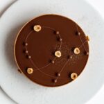Maja Vase Instagram - Five textures of hazelnut 🌰👯‍♀️ Birthday tart for my precious @mette_magenta 💖