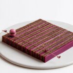 Maja Vase Instagram - Blackcurrant milk chocolate hazelnut layer cake 💘 60 layers of moist, crunchy, and silky smooth ✌🏻 Surprisingly easy and super delicious 👌🏻💕