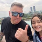 Makayla Rose Hilli Instagram - Makasih udah Dateng ke Jakarta papa @hilli19