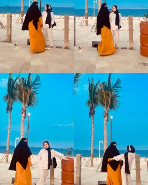 Makayla Rose Hilli Instagram - | mang bolee sok ngebaca kyk ginii?? || ☀️📖🌴- @dhona_rianie @bherthatha