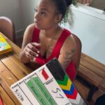 Makeiva Albritten Instagram – Being on my own movie set as a actress and being taught how to direct at the same time is super dope. It be the little hurdles that makes everyone go even harder. The entire cast is just everything to me and the production like I couldn’t have asked for a better production to be on this set. I am amazed.