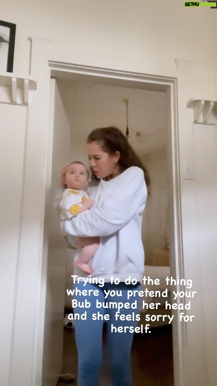 Makenzie Vega - 1.6K Likes - I donāt know what this trend is called. But itās safe to say we did not nail it.
Or maybe Marlo just hasnāt knocked her head on the door enough to know what its supposed to sound like. Weāll try this again in 2 months. šLol
