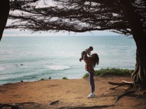 Makenzie Vega Instagram - as this moment actively occurs, I look back at this memory and relive in this experience, over and over.... as many times as i can. 
...I want to remember how little you are right now, to look at you and realize that this is the smallest little “You” that I’ll ever know.... to look at each little funny looking Pitter-patter step of yours and take it in for how innocently incredible it is.... and to allow the moment to replay beneath the surface of my senses, reaching each nerve, and filling up the empty space within my lungs, to the fuzzes on the back of my neck.
All at the same time, this feeling is so unbelievably happy, and it’s so unbelievably sad....
I love you so much that it pulls at my heart. I feel like the word that resonates is, “More.” And I feel like when I’m 60 years older it’s the same word that will resonate with me when I think back at this moment with you...
I want to give you More love than I am capable of giving. I want More from myself for you. I’ll wish I spent More time looking at each dimple in your skin.... appreciating how miraculously perfect you were put together. 
I wish for “More” from this world for you and I want More kindness from this world for you.... and sensitivity, and open-heartedness. 
I want more God from people’s hearts for you. 
I just want more for you. 
Of myself, of time, of love... of you. 

I love you More than I’ll ever be able to tell you or show you... and that’s a melancholy hue that makes everything that much more uniquely felt.... a flaw, or a vulnerability of imperfection... and it allows me to feel each moment with you that much More.