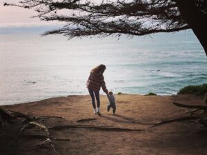 Makenzie Vega Instagram - as this moment actively occurs, I look back at this memory and relive in this experience, over and over.... as many times as i can. 
...I want to remember how little you are right now, to look at you and realize that this is the smallest little “You” that I’ll ever know.... to look at each little funny looking Pitter-patter step of yours and take it in for how innocently incredible it is.... and to allow the moment to replay beneath the surface of my senses, reaching each nerve, and filling up the empty space within my lungs, to the fuzzes on the back of my neck.
All at the same time, this feeling is so unbelievably happy, and it’s so unbelievably sad....
I love you so much that it pulls at my heart. I feel like the word that resonates is, “More.” And I feel like when I’m 60 years older it’s the same word that will resonate with me when I think back at this moment with you...
I want to give you More love than I am capable of giving. I want More from myself for you. I’ll wish I spent More time looking at each dimple in your skin.... appreciating how miraculously perfect you were put together. 
I wish for “More” from this world for you and I want More kindness from this world for you.... and sensitivity, and open-heartedness. 
I want more God from people’s hearts for you. 
I just want more for you. 
Of myself, of time, of love... of you. 

I love you More than I’ll ever be able to tell you or show you... and that’s a melancholy hue that makes everything that much more uniquely felt.... a flaw, or a vulnerability of imperfection... and it allows me to feel each moment with you that much More.