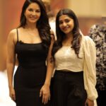 Malavika Sreenath Instagram - Sharing the screen with @sunnyleone Words couldn’t express how lucky I got 🔥 Not even in my wildest dreams I thought I could meet her in person. Acting with her has been a blessing and extremely inspiring ! Feeling so much emotions at once and star struck right now!! Such a humble and kind soul ❤️ For me , every step counts. Overwhelmed, grateful for the journey ✨ Thankyou @satheesh_thanvi for giving me this opportunity ❤️ Forever grateful to you! @sarath_appani you’re a rockstar! Proud to share the screen with you 🫰🏼 @hr_ott Happy and proud to be a part of this great journey!! ❤️ 📷 @sajithrm Thankyou! 🤍