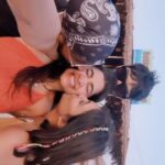 Malavika Sreenath Instagram - When your whole world comes together in a frame! 🌎✨🥺 @the_murfy @anamika_sreenath @muzammilmooza 🤌🏻 #goals #vekamleya #goa #friendshipgoals