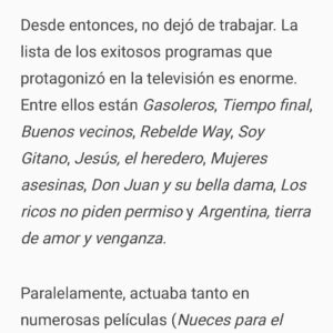 Malena Solda Instagram - ¡Una sorpresa! Gracias por la crónica (no dice su autor/a, quién la escribió)
Gracias @beluguivarela por avisarme que había salido.
La 📸 es de la talentosa  @alejandralopezfotografa, por supuesto