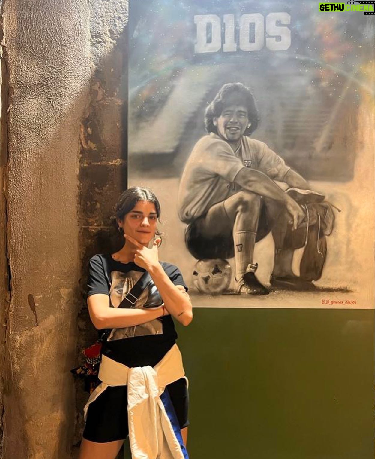 Malena Sánchez Instagram - El Diegote y yo. Que me vengan a buscar