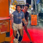 Malena Sánchez Instagram - El Diegote y yo. Que me vengan a buscar