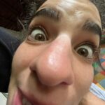Malena Sánchez Instagram - Volví al fleco pero quería dejarles en este carrete las últimas fotitos que me hice sin flequillo. No sabía con cuál quedarme…gracias @matiasrecalt por retratarme tan bella con el lente angular.