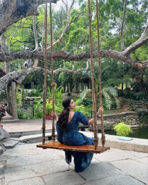 Malhaar Rathod Instagram - Girls like to swing 🦋