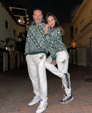 Mali Levi Instagram - My twin soul❤️ @shimongershon 
@factory54 
@lacoste