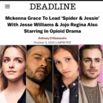 Malia Baker Instagram - So honoured to be a part of this special project and to be in the company of such incredible people both in front, and behind, the camera. I was drawn to this project instantly by its impactful story and its messaging about the opioid crisis. Cannot wait for you all to see it 🕷