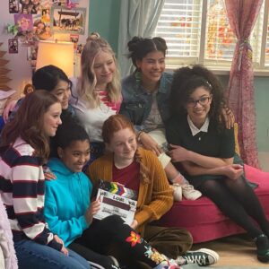 Malia Baker Instagram - What a journey it’s been. Even if BSC won’t be continuing on screen, this is a group of people that will remain family off of it. The amount of love, respect and gratitude I have for this show and everyone who’s been a part of it, and supported us, is mind boggling. 

To Walden Media, Netflix, Lucy, Naia, Lucia, Rachel, Mr De Luca, Amber, Danielle and Leigh Anne-thank you for taking a chance on the 12 year old girl with a mouth of medal, who wouldn’t BELIEVE where she’d be at in 3 years. Thank you to the incredible crew of both seasons who made our work place as magical as it was, and to Ellen and Cynthia who made sure our clothes reflected how much fun we were having. 
To Anne M Martin, I admire you in so many ways. Thank you for creating this world of Stoneybrook and for making kids everywhere, regardless of gender, age or race, feel like we’re a part of the club. You have given us these girls as life-long friends, and for that I am eternally grateful.

To Mary Anne, MA, four eyes etc. I think you’ll always be a part of me. You’ve helped shape who I am today. I couldn’t imagine going through middle school times without you. Thank you for standing up not only for yourself, but for others too, I know so many people have watched you grow into who you are today and thank you for it. You are a role model to so many - myself included. I wonder where you’ll be in a few years, but know however you live on you’ll always be in my heart as the person I can count on. 

To the girls :) we did it!! To Mo, Shay, Xoch, Viv, Anais, Soph and Kyndra-I will never be able to put into words how much you’ve meant to me. I look up to you all, and wherever we go I know the club is cheering us on from the sidelines. 

This is Mary Anne, Secretary of the Baby-Sitters Club signing out :,) 
❤️❤️

#babysitterclub